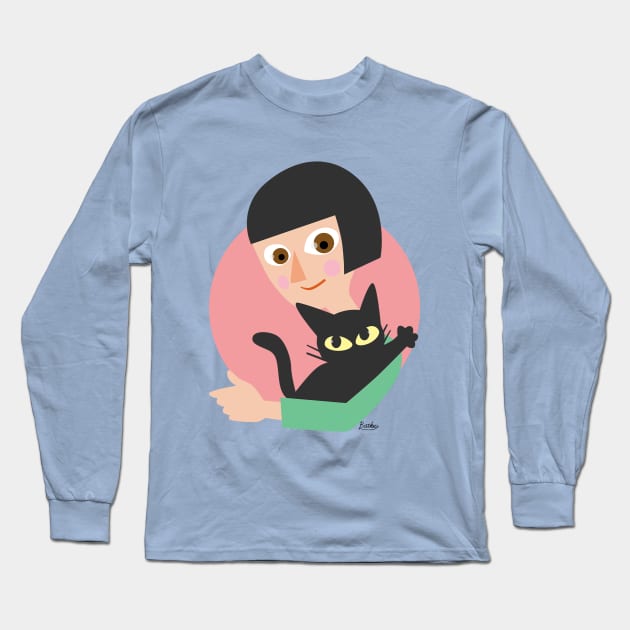 Warm Long Sleeve T-Shirt by BATKEI